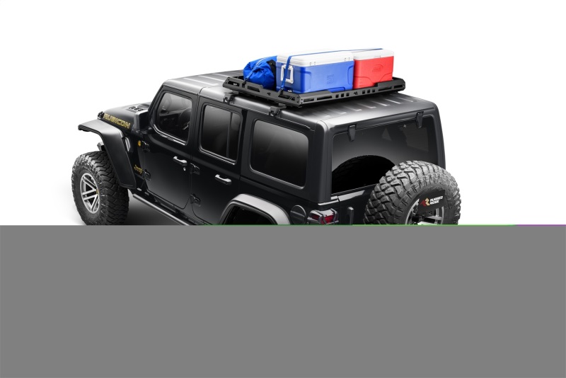 Rugged Ridge 18-21 Wrangler JL/Gladiator Roof Rack w/ Basket HT thumbnail 3