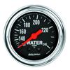 AutoMeter Gauge Water Temp 2-1/16in. 120-240 Deg. F Mechanical Traditional Chrome thumbnail 6