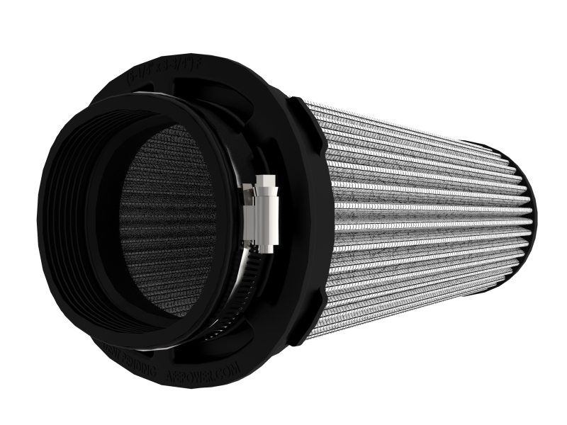 aFe MagnumFLOW Air Filter PDS (5-1/4x3-3/4)F x (7-3/8x5-7/8)B x (4-1/2x4)T (Inverted) x 8-3/4in H
