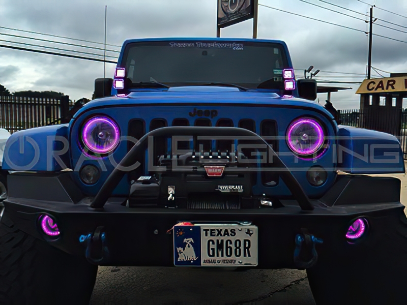 Oracle Off-Road 3in Square WP LED Halo - White thumbnail 5
