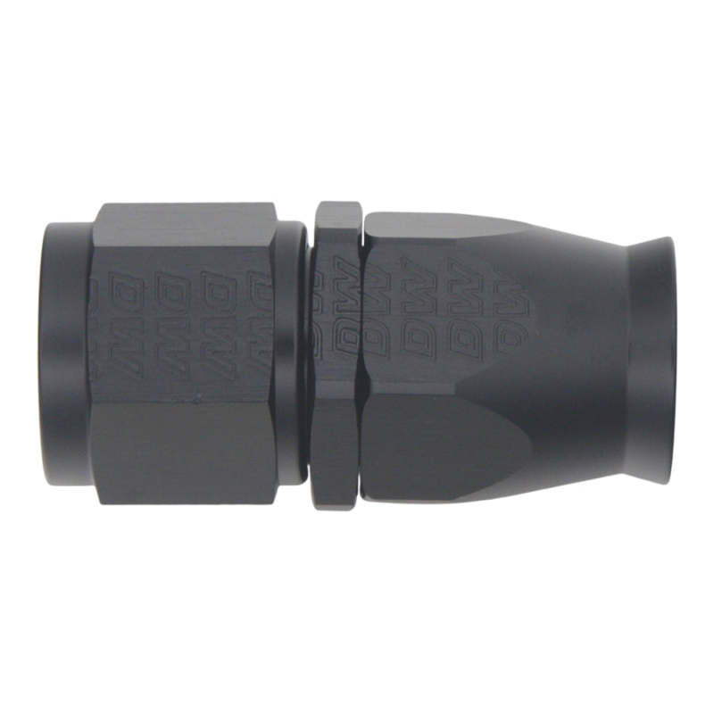 DeatschWerks 10AN Female Swivel Straight Hose End PTFE (Incl 1 Olive Insert) - Anodized Matte Black thumbnail 2