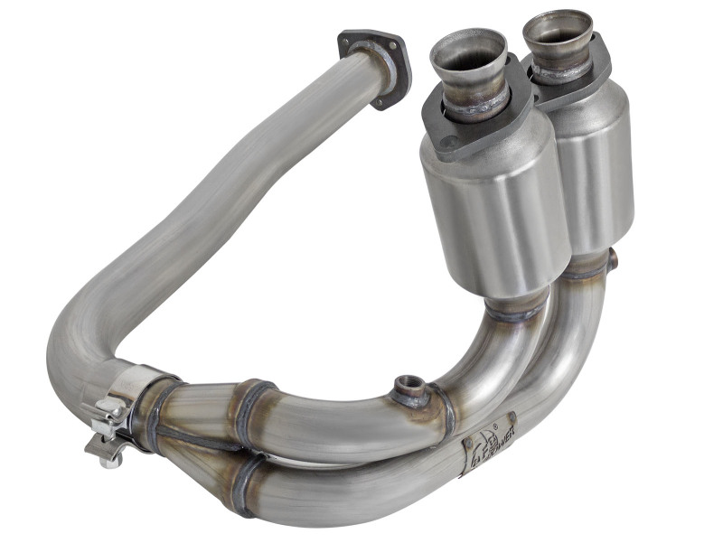 aFe Power Direct Fit Catalytic Converter Replacements Front 00-03 Jeep Wrangler (TJ) I6-4.0L thumbnail 2