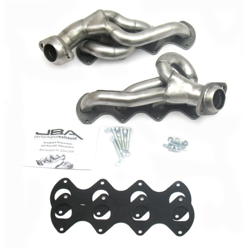 JBA 05-10 Ford F-250/F-350 5.4L 3V 1-5/8in Primary Raw 409SS Cat4Ward Header thumbnail 2