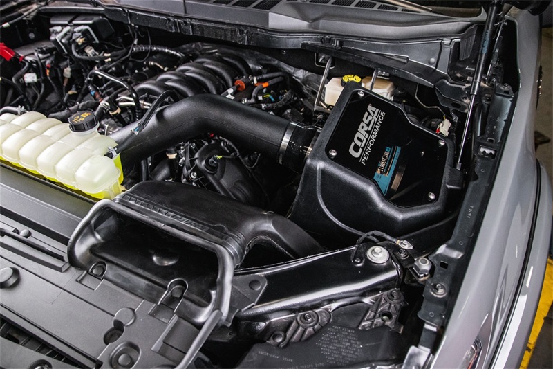 Corsa 2021-2025 Ford F150 5.0L V8 Cold Air Intake with Powercore Filter thumbnail 4