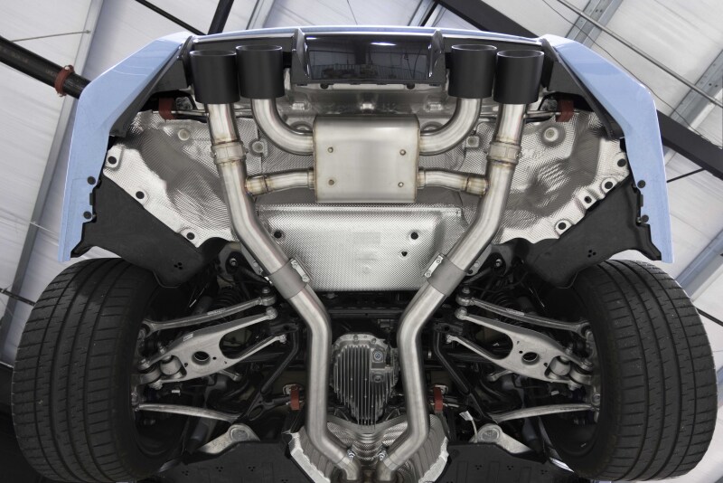 Dinan 23-26 BMW M2 (G87) Valved Axleback Exhaust System - Polished Tips thumbnail 5