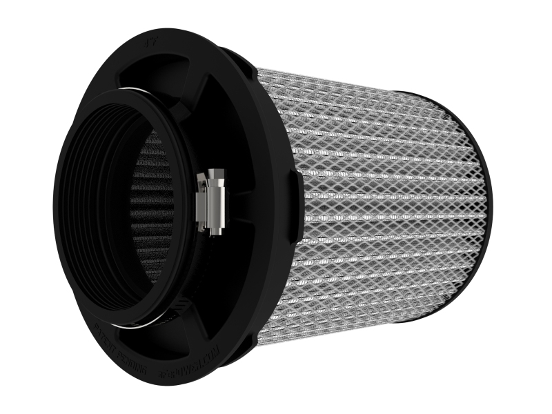 aFe MagnumFLOW Pro DRY S Universal Air Filter 4in F x 6.5n B x 6.5in T (Inv) x 8in H thumbnail 7