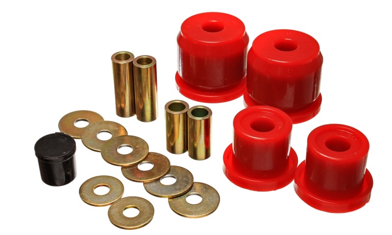 Energy Suspension 00-09 Honda S2000 Red Rear Differential Carrier Bushing Set thumbnail 2