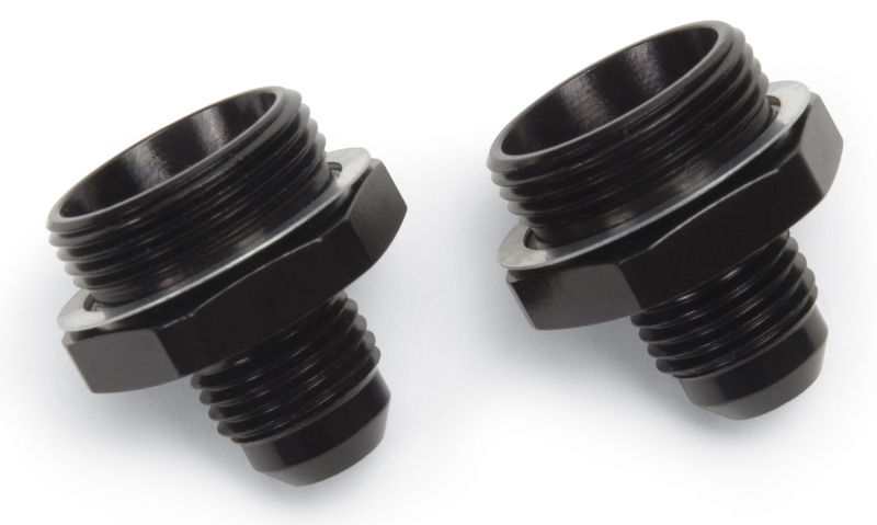 Russell Performance -6 AN Carb Adapter Fittings (2 pcs.) (Black) thumbnail 8