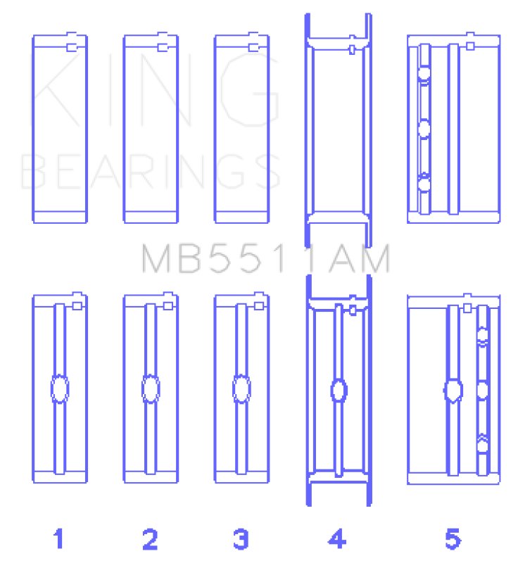 KING Main Bearings