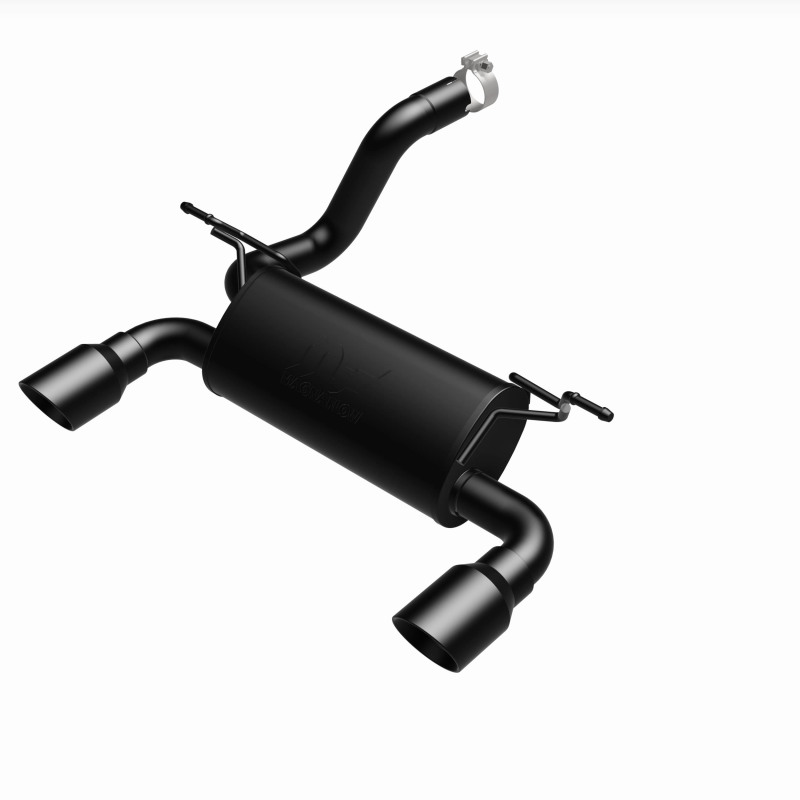 MagnaFlow 2018+ Jeep Wrangler 3.6L Dual Black Tip Axle-Back Exhaust thumbnail 9