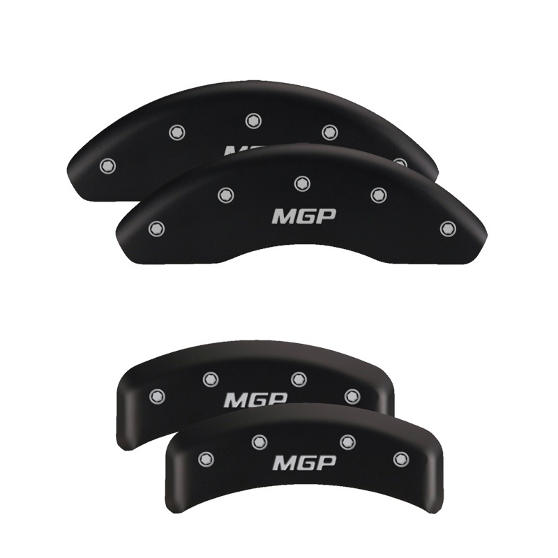 MGP 4 Caliper Covers Engraved Front & Rear MGP Red finish silver ch thumbnail 4