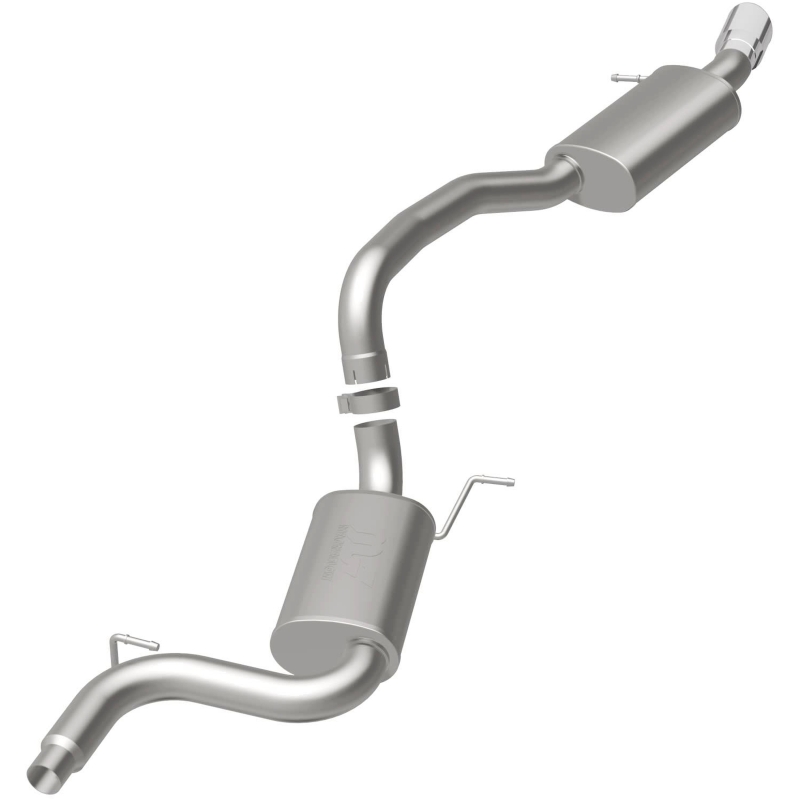 MagnaFlow Sys C/B 15-16 Volkswagen Passat 1.8L SS 3in Single Rear Ext 4in Tip thumbnail 4