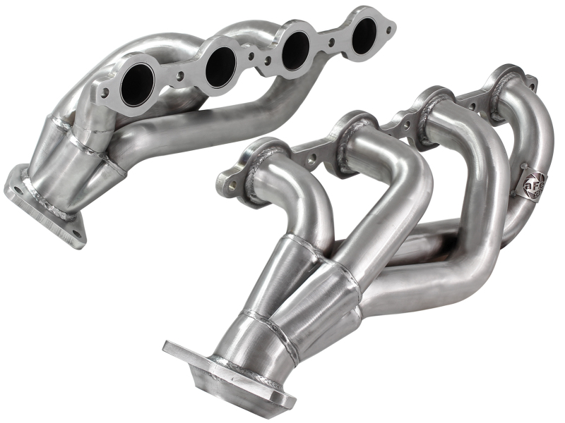 aFe Power Twisted Steel Headers 409 Stainless Steel 02-13 GM Silverado/Sierra 1500 V8 GMT800/GMT900 thumbnail 9