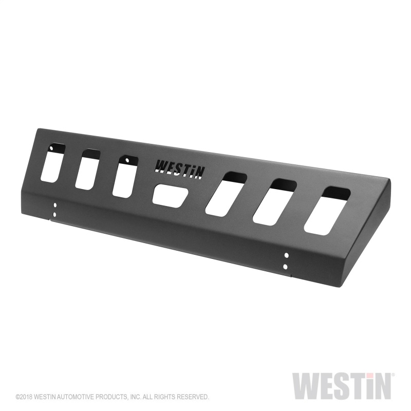 Westin 07-18 Jeep Wrangler JK WJ2 Skid Plate for Front Bumper - Textured Black thumbnail 7