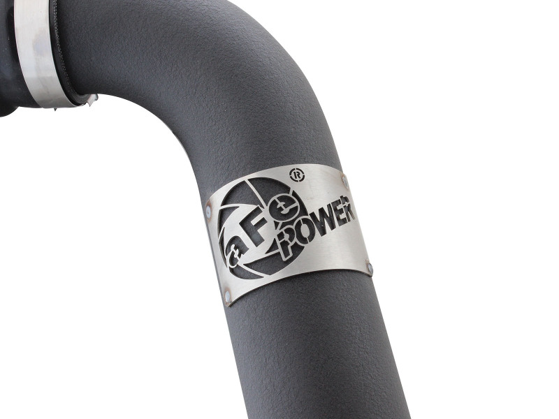BladeRunner 3 IN Aluminum Cold Charge Pipe Black