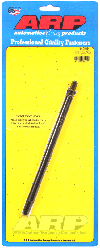 ARP Oil Pump Driveshafts