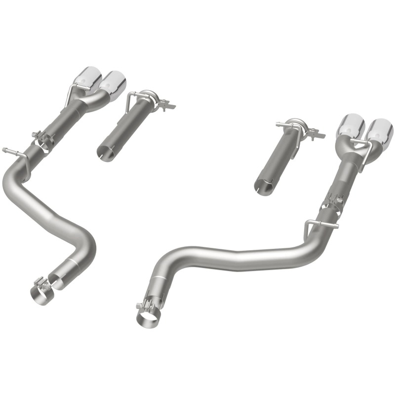 MagnaFlow Axle-Back, SS, 2.5in, Quad Split Rear 3.5in Tip 2015 Dodge Challenger R/T 5.7L thumbnail 7