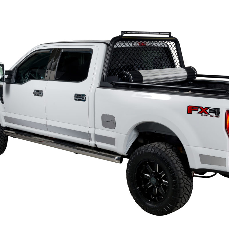 Putco 17-20 Ford SuperDuty Super Cab 8ft Box Dually - 12pcs - 4.25in Wide SS Rocker Panels thumbnail 2