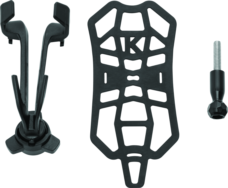 Kuryakyn Free-Flex Device Holder Perch Screw Mount Black