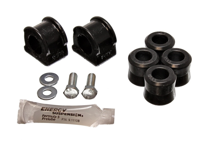 Energy Suspension 98-06 VW Beetle (New Version) Black 21mm Front Sway Bar Bushings thumbnail 2