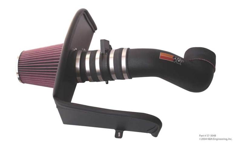 K&N 03-04 Chevrolet Trailblazer V8-5.3L / 03-04 GMC Envoy V8-5.3L Performance Intake Kit thumbnail 3