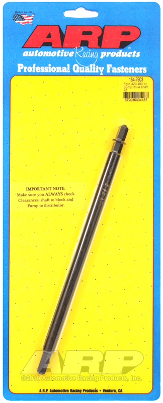 ARP Oil Pump Driveshafts