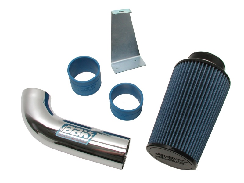 BBK 86-93 Mustang 5.0 Cold Air Intake Kit - Standard Style - Chrome Finish thumbnail 4