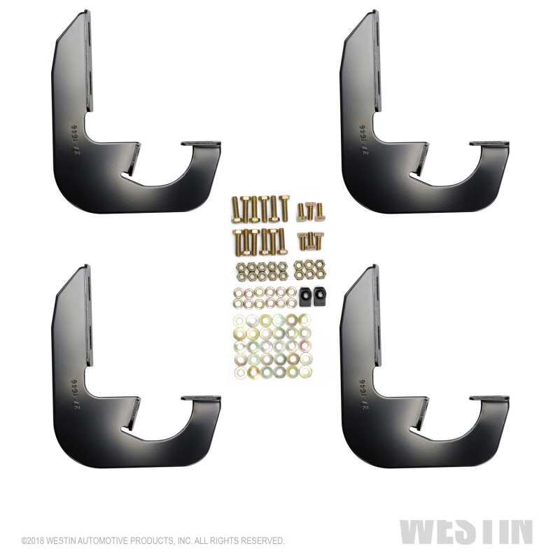 Westin 2008-2013 Toyota Highlander Running Board Mount Kit - Black thumbnail 3