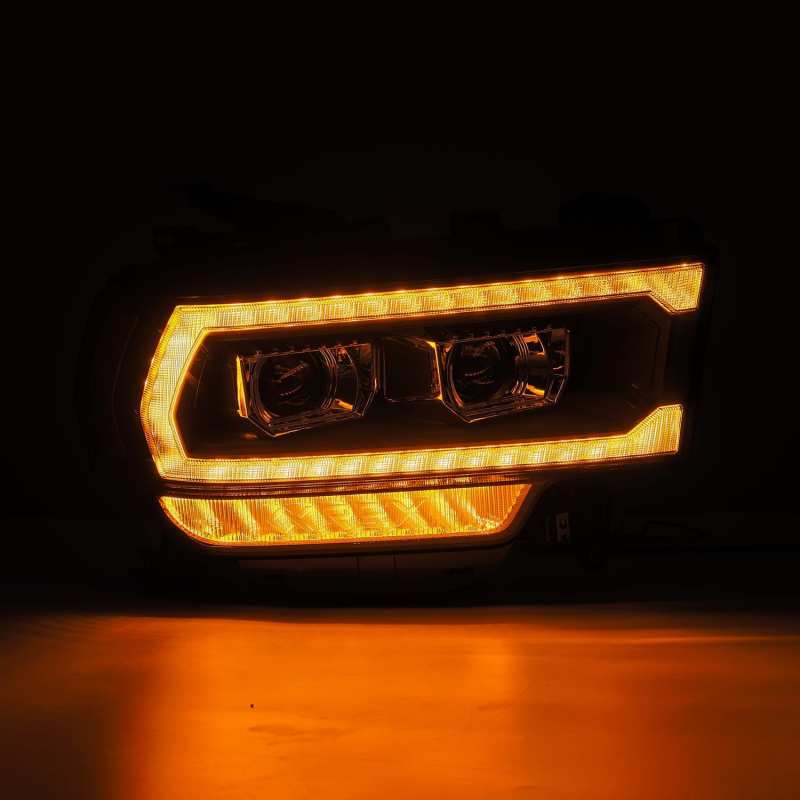 AlphaRex 19-21 Ram 2500 PRO-Series Projector Headlights Plank Style Black w/Activation Light thumbnail 4