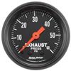 Autometer Z Series 52mm 0-60 PSI Mechanical Exhaust Gas Pressure Gauge thumbnail 6