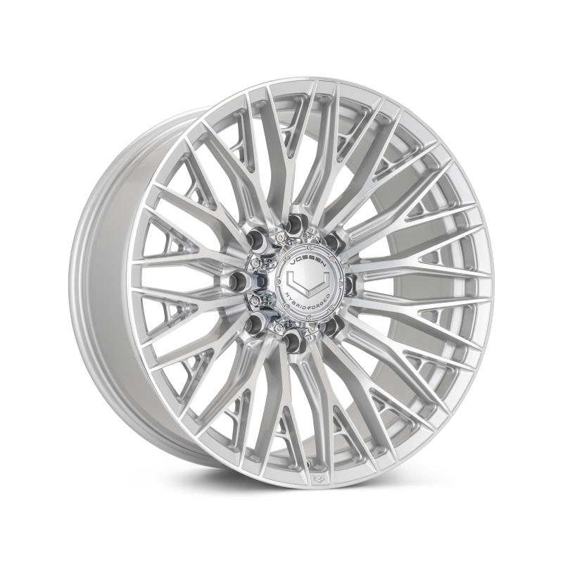 Vossen HFX-6 24x10 - 6x135 - ET25 - Deep Face - 87.1 - Silver Polished Wheel