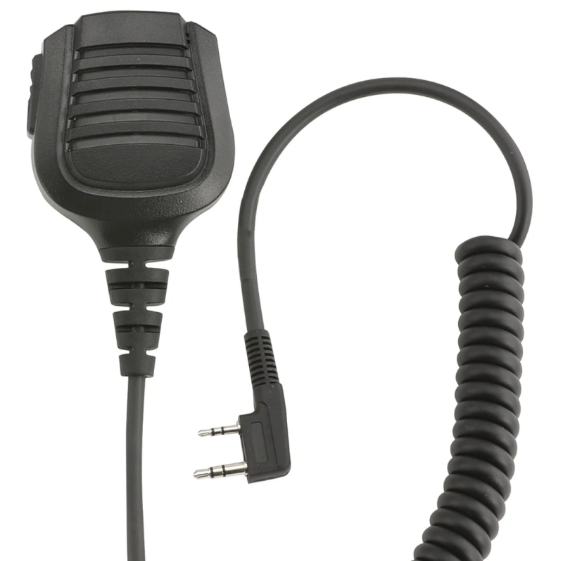 Rugged Radios Hand Speaker Mic Waterproof for Handheld Radios