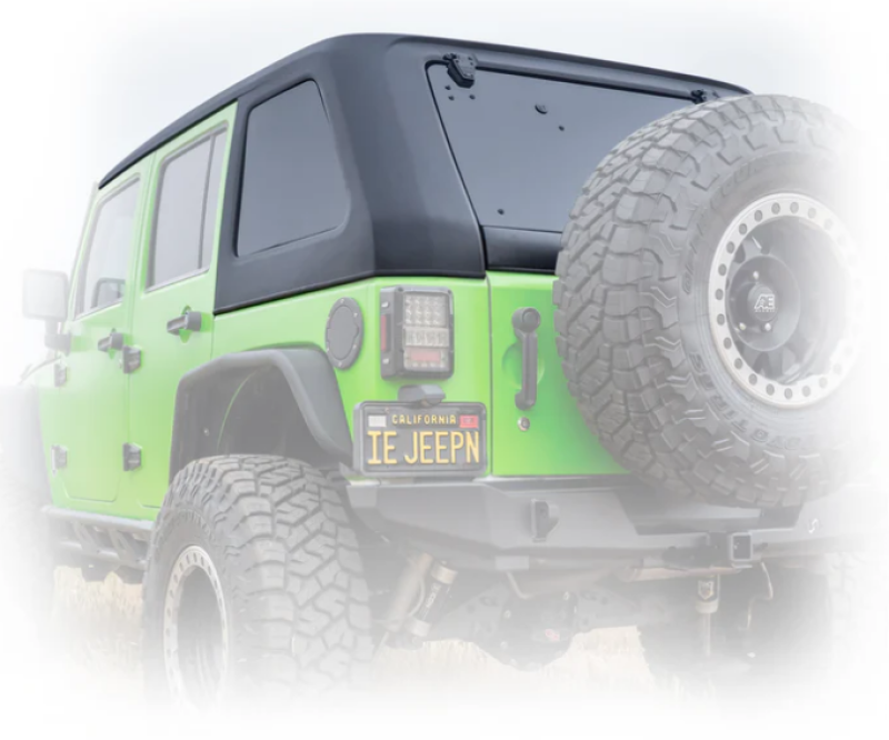 Turn Offroad 2007-2018 Jeep JK 4 Door Fastback Hardtop 1 Piece