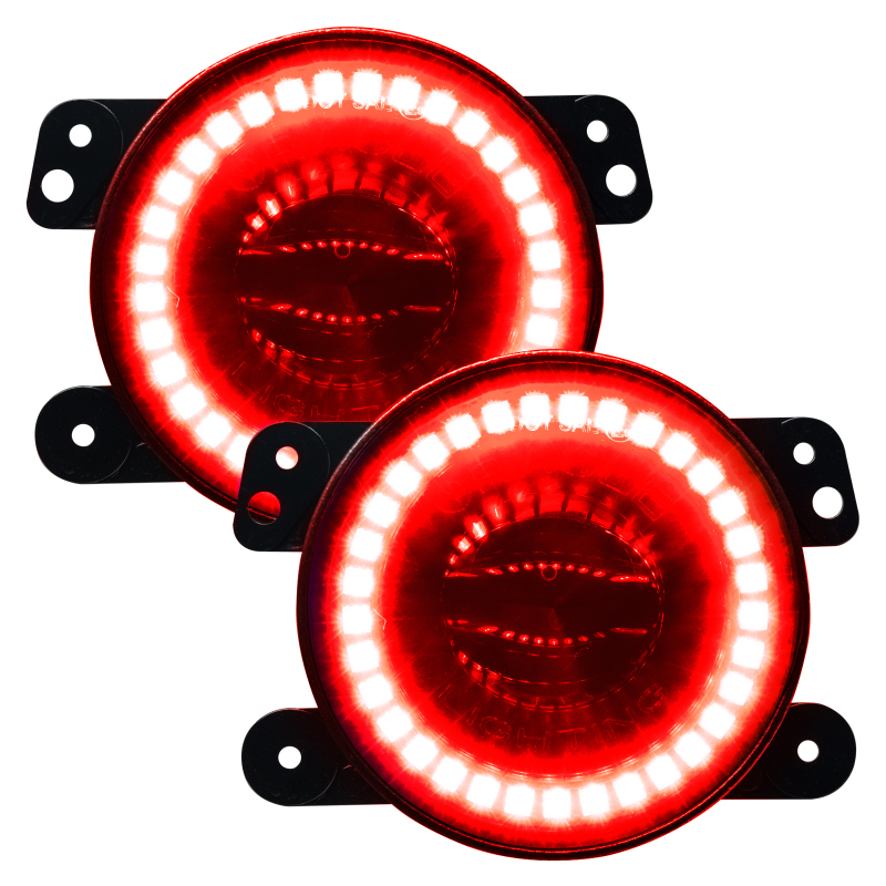 Oracle Jeep Wrangler JK/JL/JT High Performance W LED Fog Lights - w/o Controller thumbnail 3