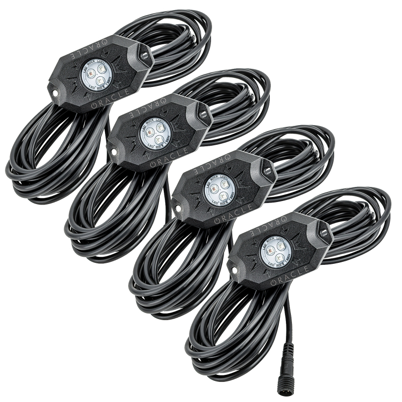 Oracle Bluetooth + RF Underbody Rock Light Kit - 4 PCS - ColorSHIFT thumbnail 9