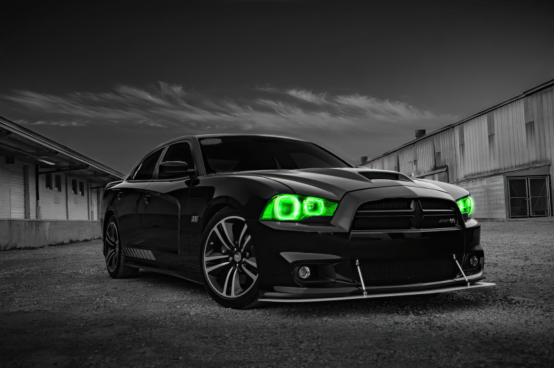 Oracle Dodge Charger 11-14 Halo Kit - ColorSHIFT w/ Simple Controller