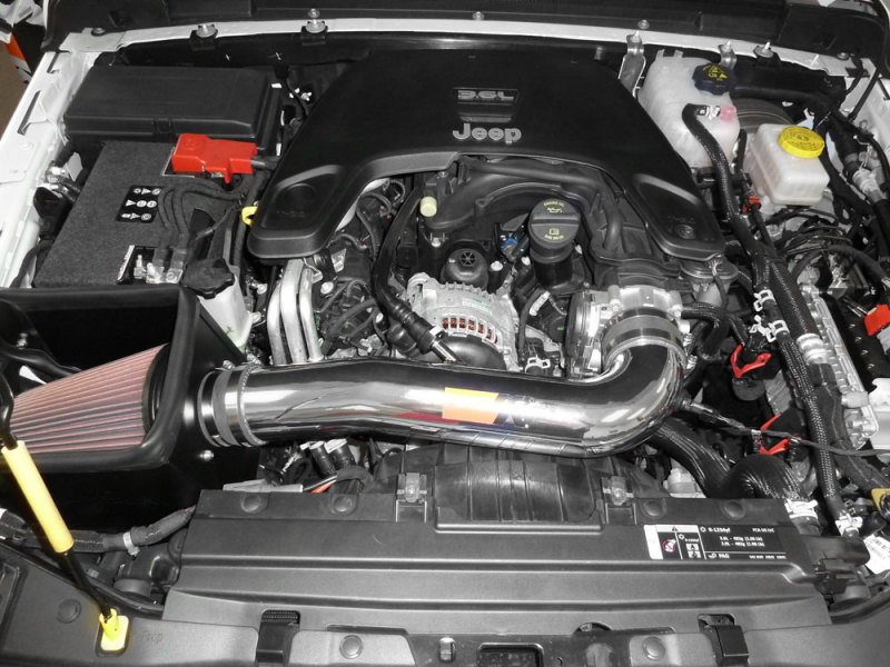 K&N 2018 Jeep Wrangler JL V6-3.6L High Flow Performance Kit thumbnail 7