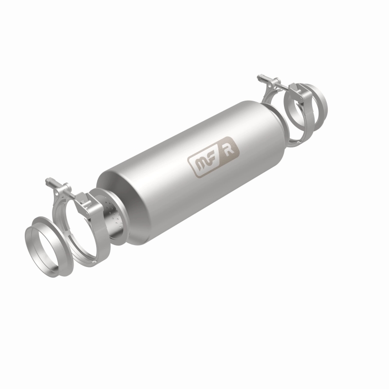 MagnaFlow MF/R Series 5in Round 304SS Performance Exhaust Muffler thumbnail 6