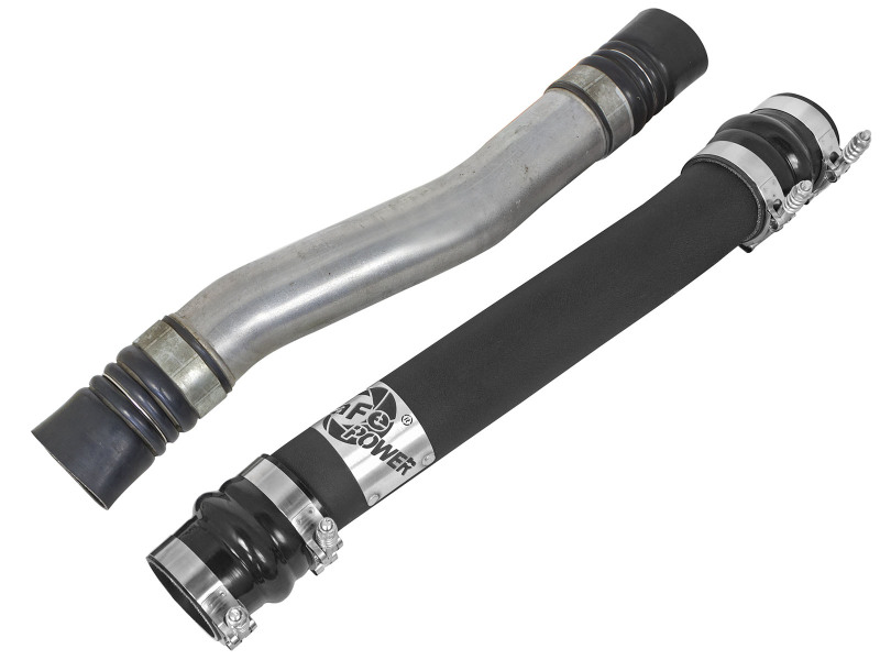 BladeRunner 2-3/4 IN Aluminum Hot Charge Pipe Black