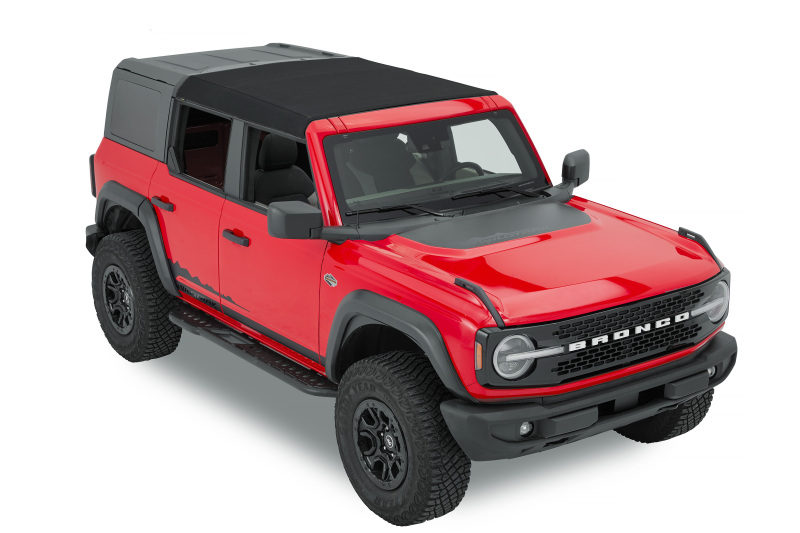 Bestop 21-26 Bronco 4-Door Skyrider For Hardtop (Premium Black Twill) thumbnail 2