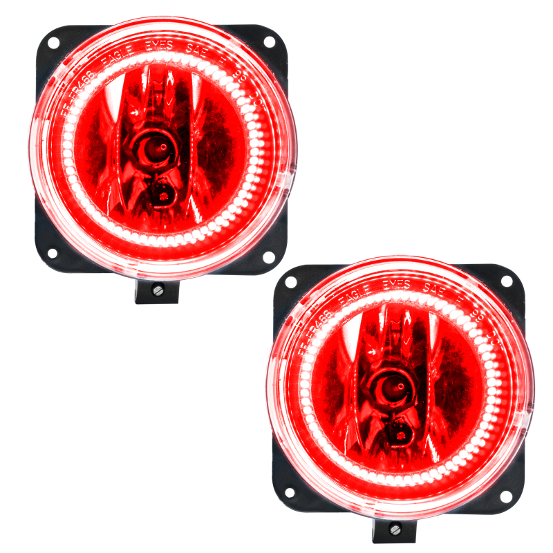 Oracle Lighting 05-07 Ford Escape Pre-Assembled LED Halo Fog Lights -Red thumbnail 2