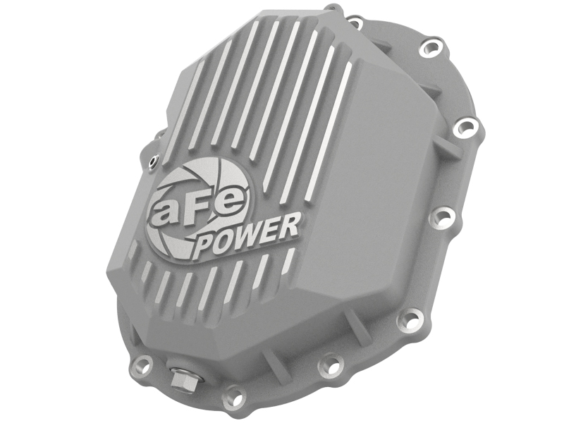 aFe Power 11-18 GM 2500-3500 AAM 9.25 Axle Front Differential Cover Raw Machined Street Series thumbnail 2