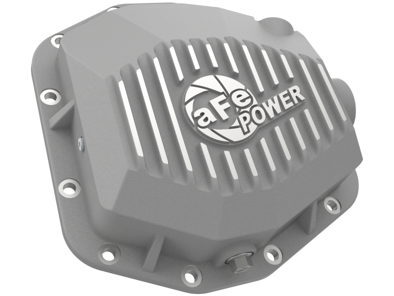 aFe Street Series Rear Differential Cover Raw w/Machined Fins 20+ Jeep Gladiator JT (Dana M220) thumbnail 9