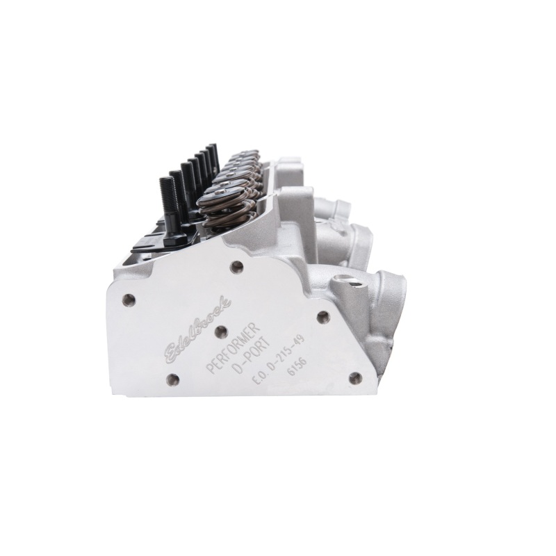 Edelbrock Cylinder Head Pontiac Performer D-Port 87cc Chambers for Hydraulic Roller Cam Complete thumbnail 7