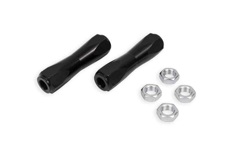 BMR 64-70 A-Body / 78-87 G-Body Tie Rod Sleeves 5/8in Thread - Black Anodized