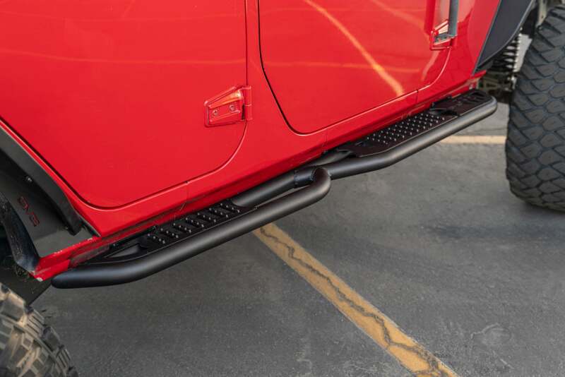 DV8 Offroad 07-18 Jeep Wrangler JK (4 Door Only) OE Plus Side Steps thumbnail 6