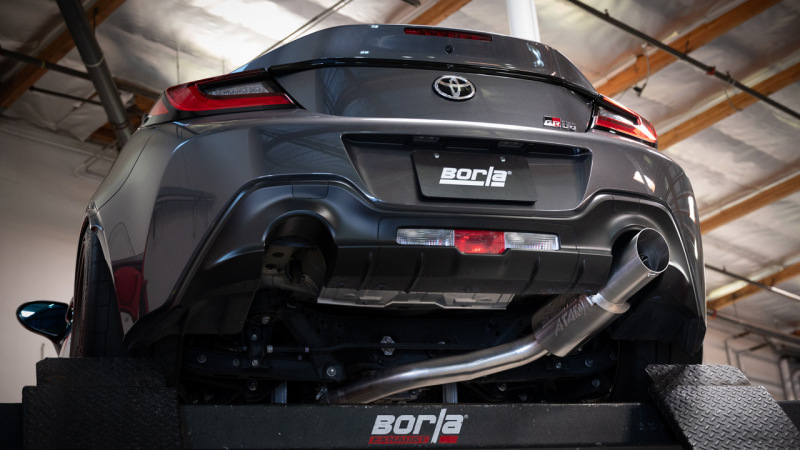 Borla 2022+ Subaru BRZ / 2022+ Toyota GR86 ATAK Cat Back Exhaust - 4.5in Stainless Tips thumbnail 2