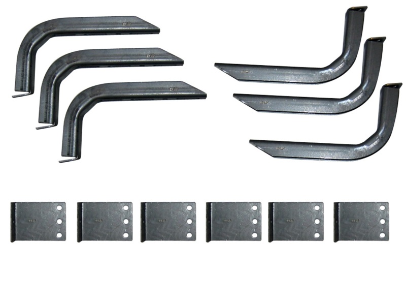 Lund 05-09 Jeep Liberty EZ Running Board Mounting Bracket Kit - Brite thumbnail 3