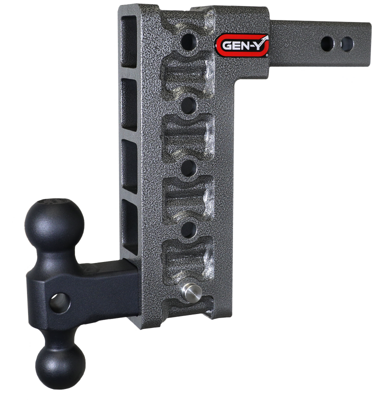 Gen-Y Mega Duty 2in Shank 10in Drop 1.5K TW 10K Hitch w/GH-031 Dual-Ball
Drop Hitch