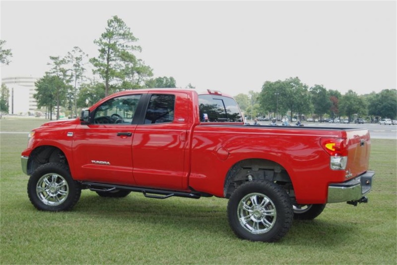 N-Fab Nerf Step 07-17 Toyota Tundra Double Cab - Gloss Black - Cab Length - 3in thumbnail 2